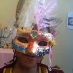 The feathers were a big hit!
