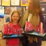 And so did mom!  Venice Set Building Parent-Child Workshop Saturdays, lead by Cliff Gokenbach
